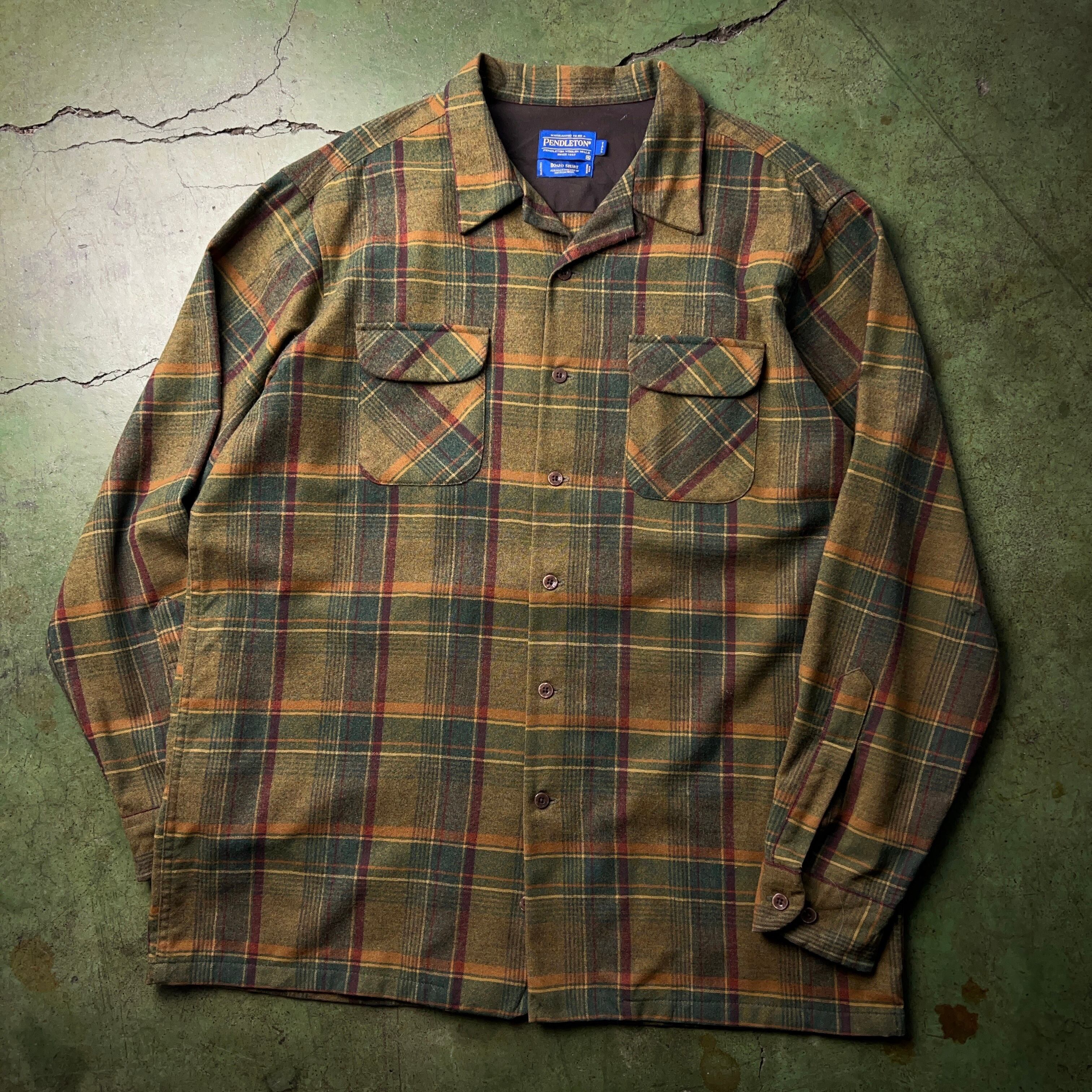 PENDLETON Box Wool Plaid Shirt ペンドルトン ウールシャツ チェック