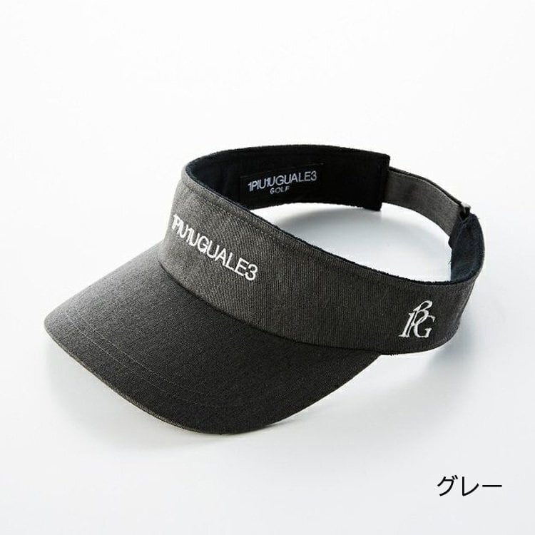 1PIU1UGUALE3 GOLF ウノピュウノウグァーレトレ VISOR バイザー サン