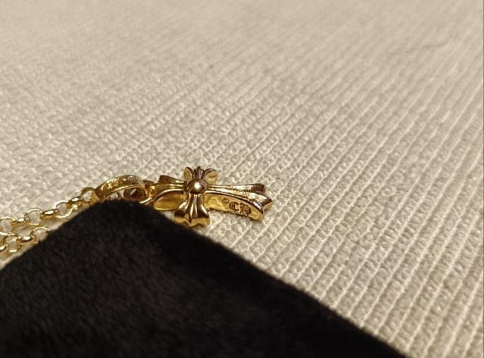 CHROME HEARTS クロムハーツ 22k ベビーファットパヴェダイヤ ロール
