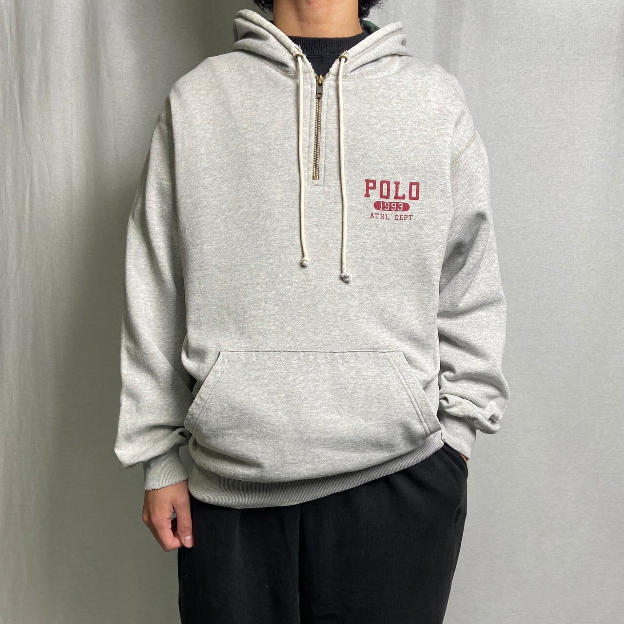 90年代 Polo by Ralph Lauren ポロバイラルフローレン ハーフジップ