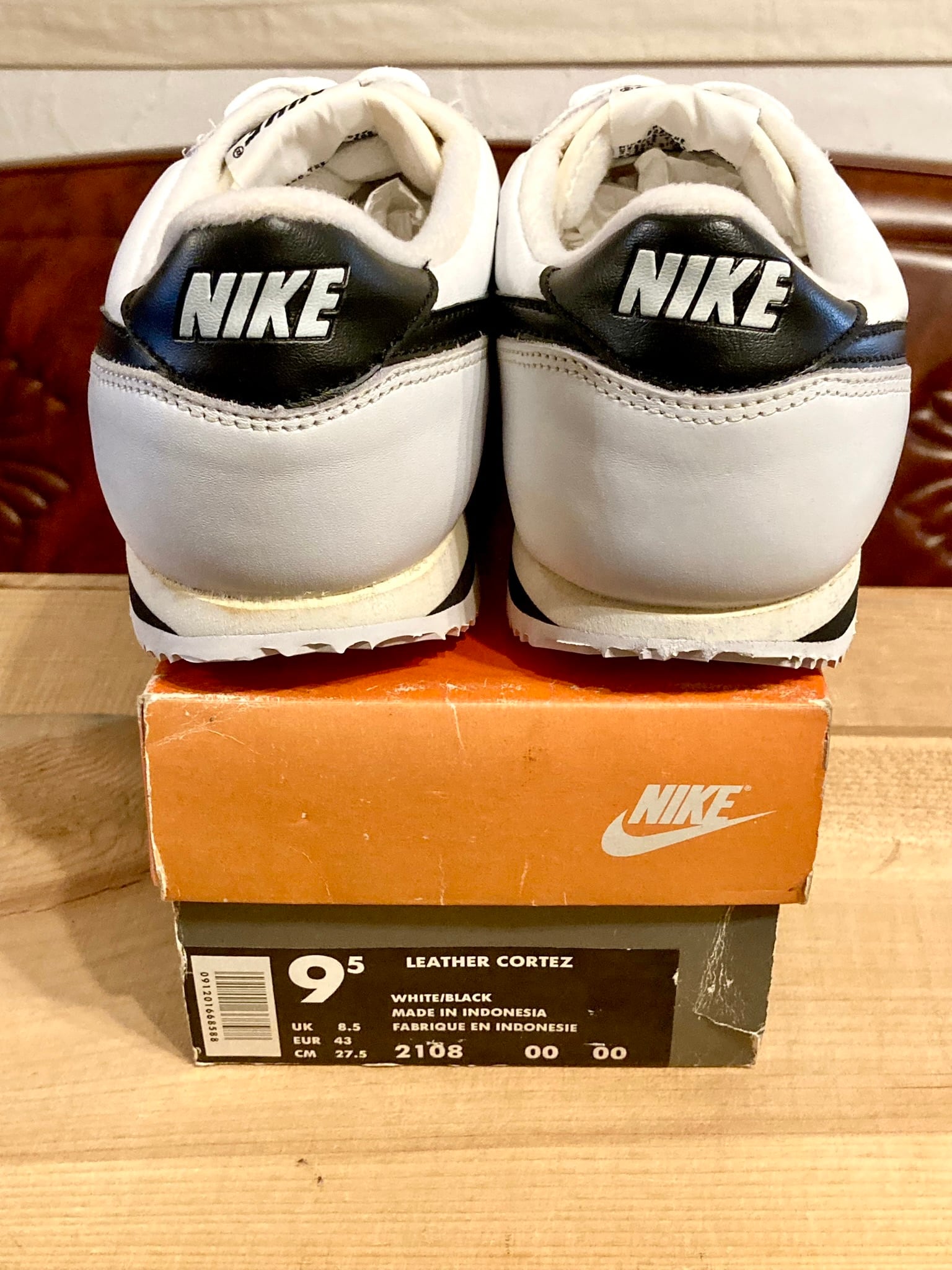 NIKE（ナイキ） LEATHER CORTEZ （レザーコルテッツ） 9.5 27.5cm 白