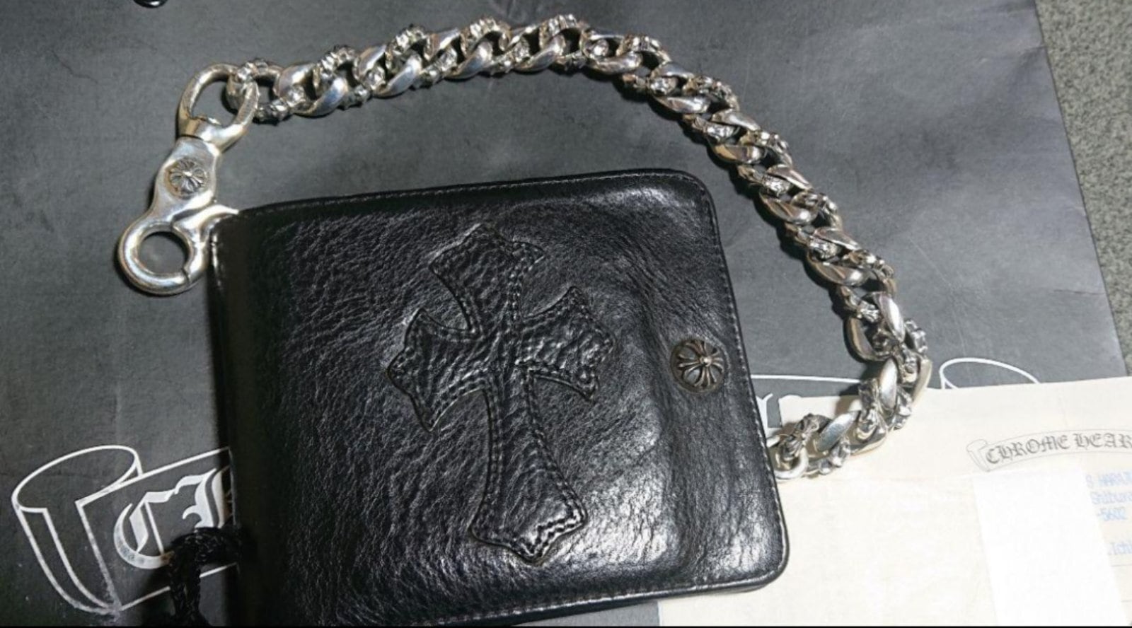 CHROME HEARTS クロムハーツ ウォレット ウォレットチェーン セット