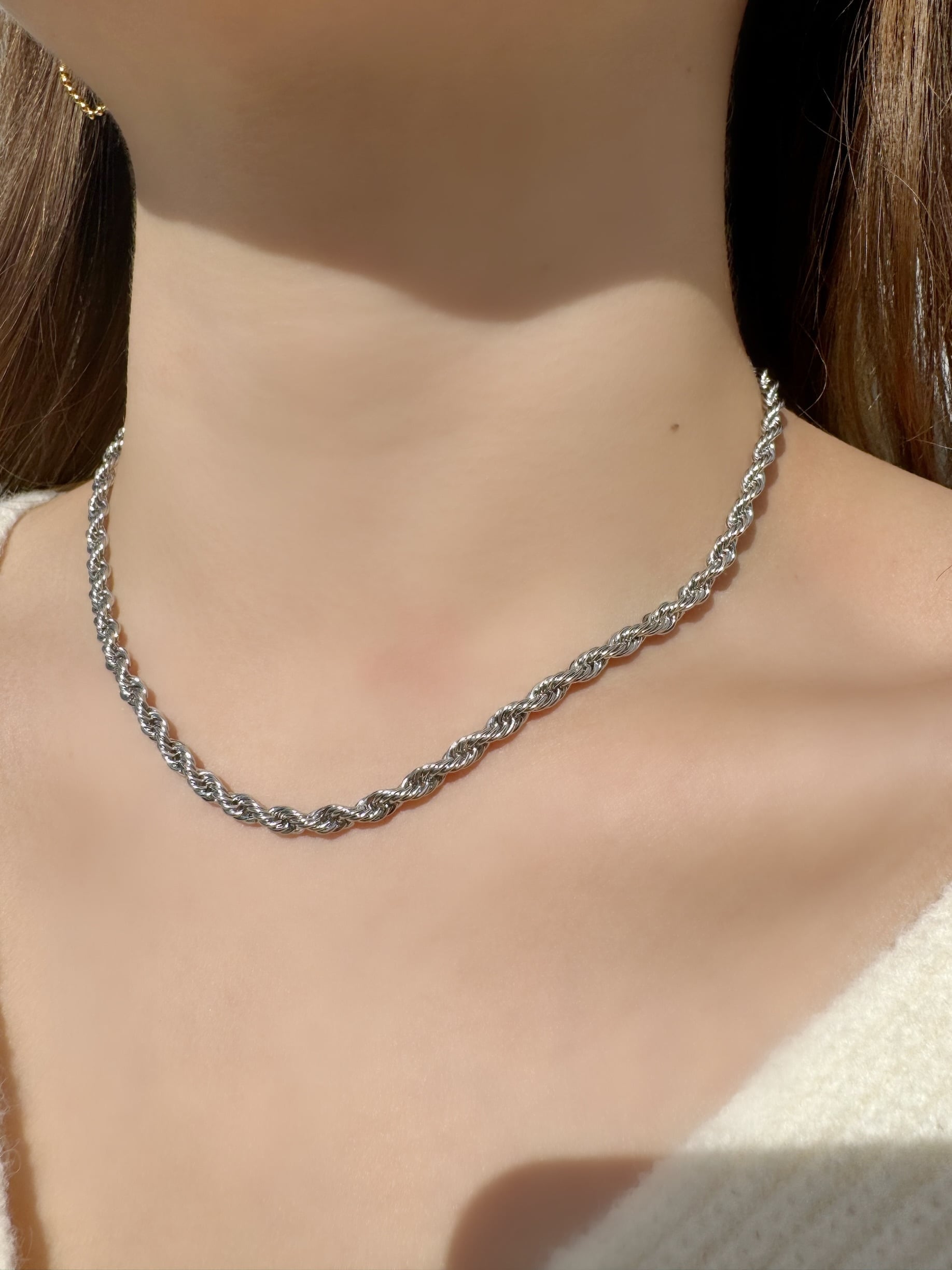 ツイストチェーンネックレス | jewelrychaco