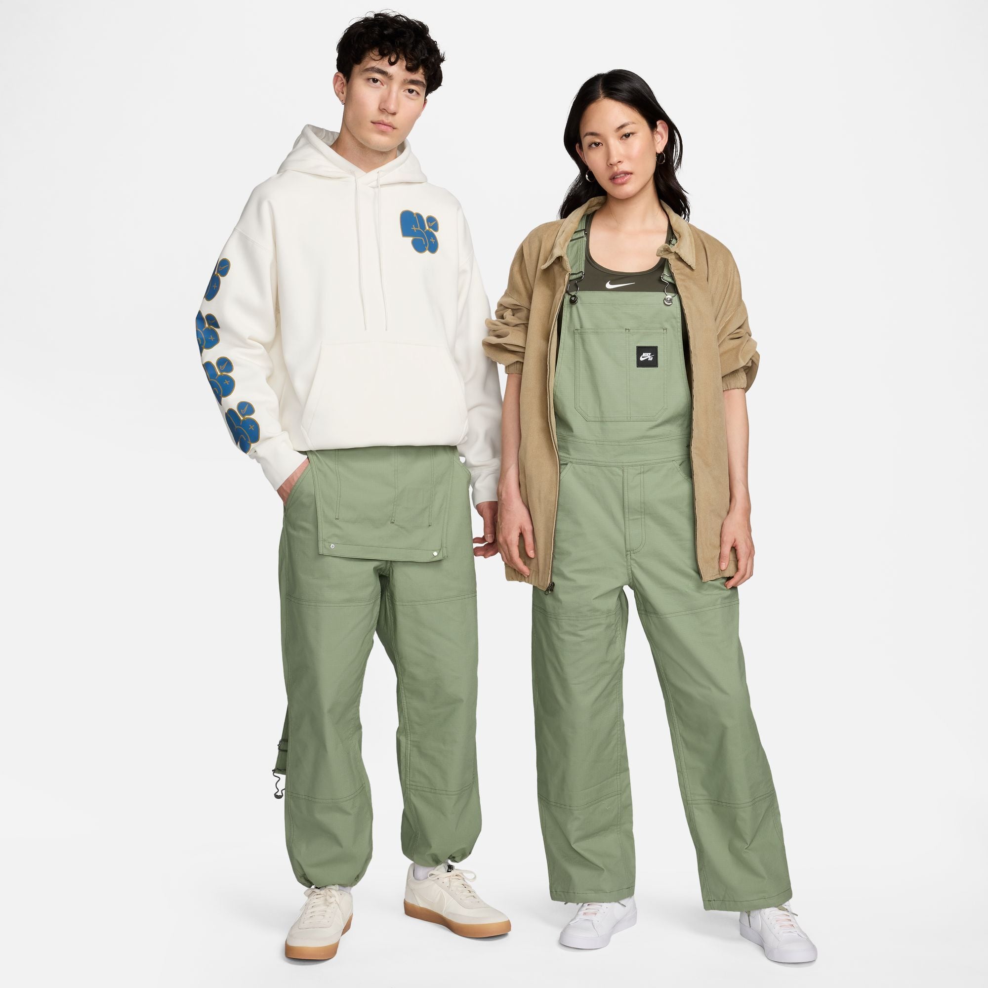 NIKE SB Skate Overalls [OIL GREEN] XL | Platinum&Co.