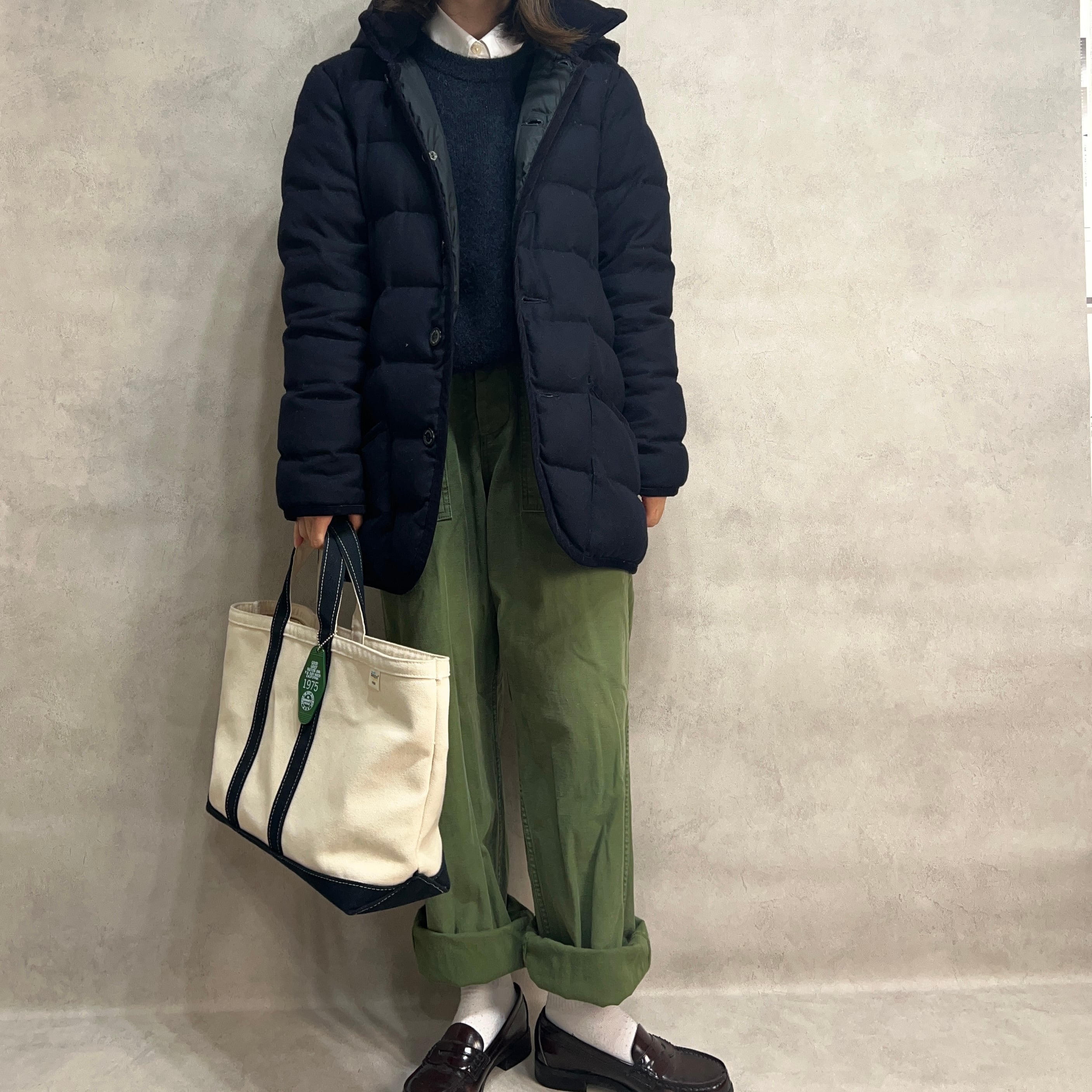 Traditional Weatherwear ダウンコート ネイビー アウター