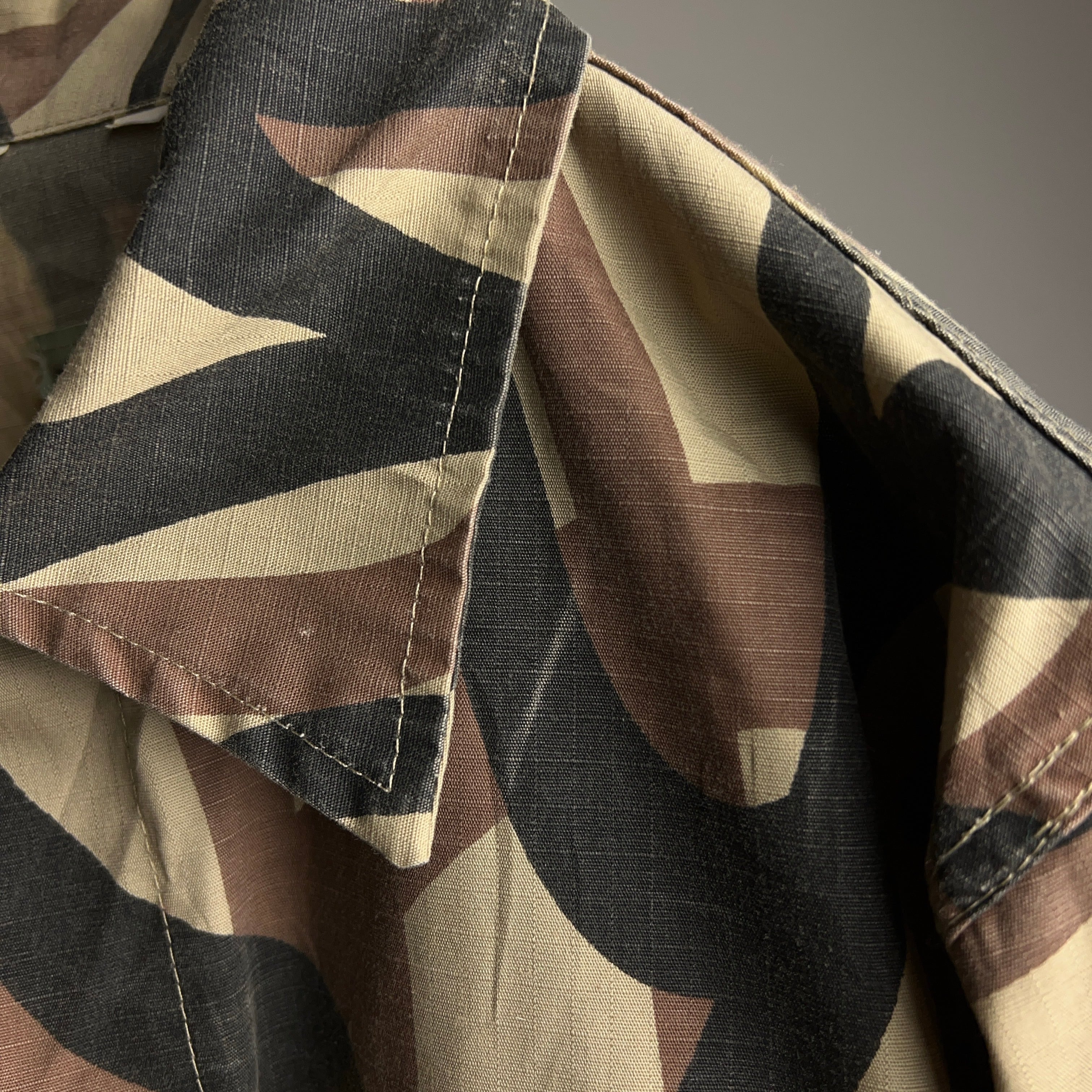 90's Tribal camouflage Combat Coat BDU Jacket ASAT SIZE S 米軍