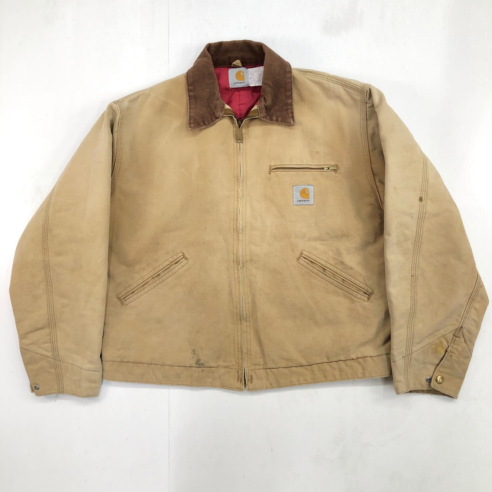 CARHARTT カーハート 80年代 USA製 J18 BRN ダック地 ワークジャケット