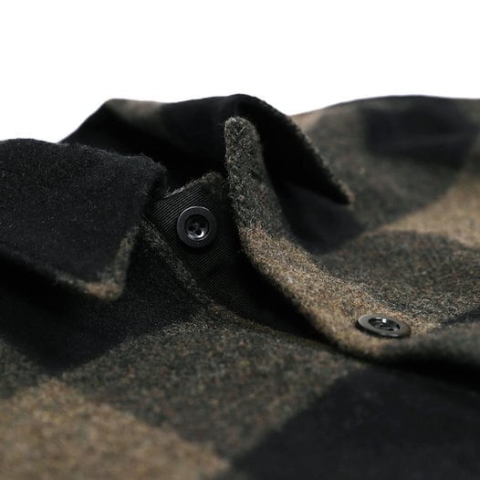 KAJA WOOL BUFFALO CHECK CPO JACKET | KAJA