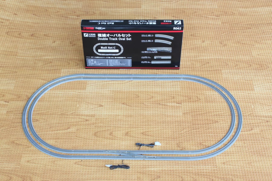R062 クラシックトラック レールセットC 複線オーバルセット(CLASSIC