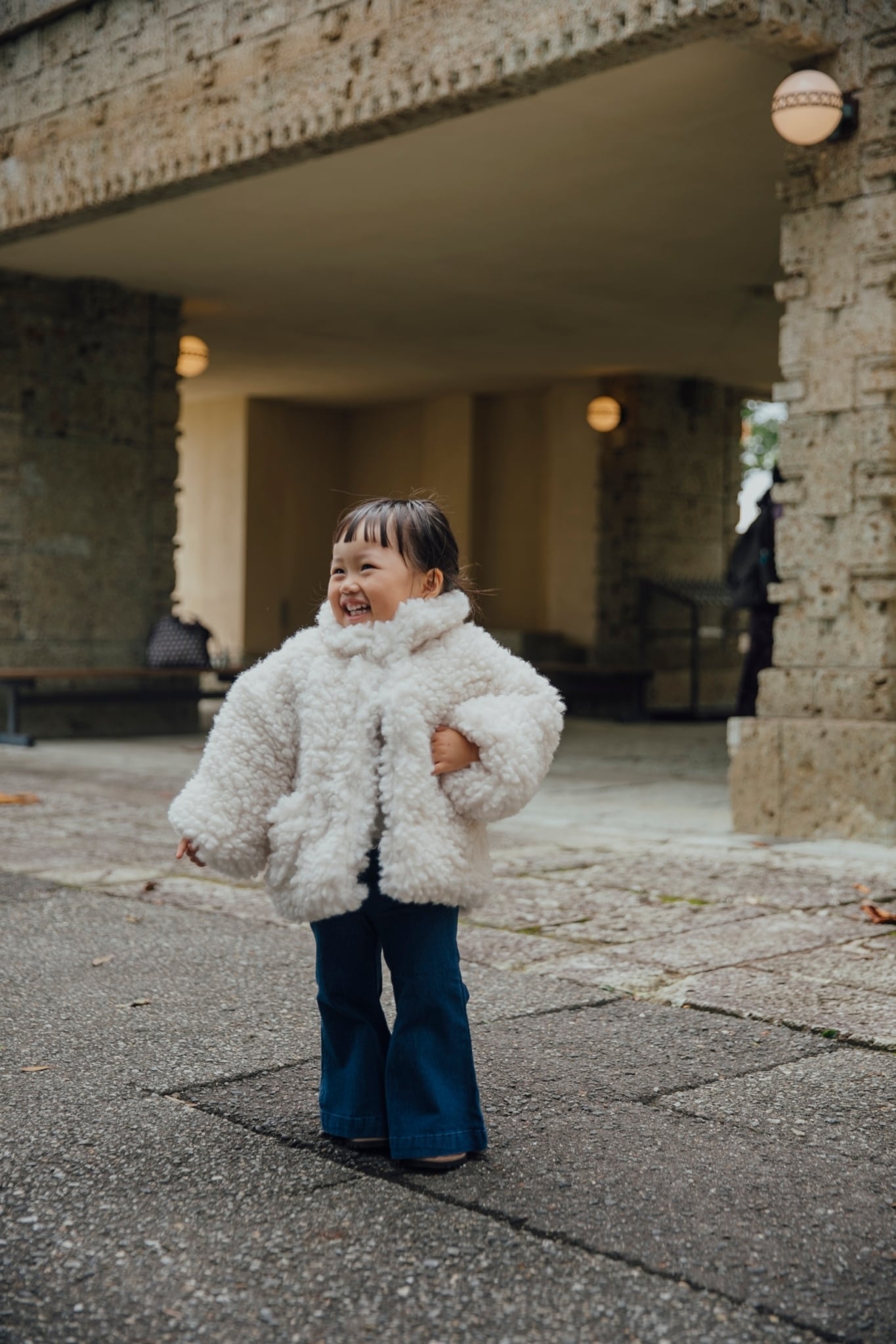 chaisy original / sheep fur coat | chaisy