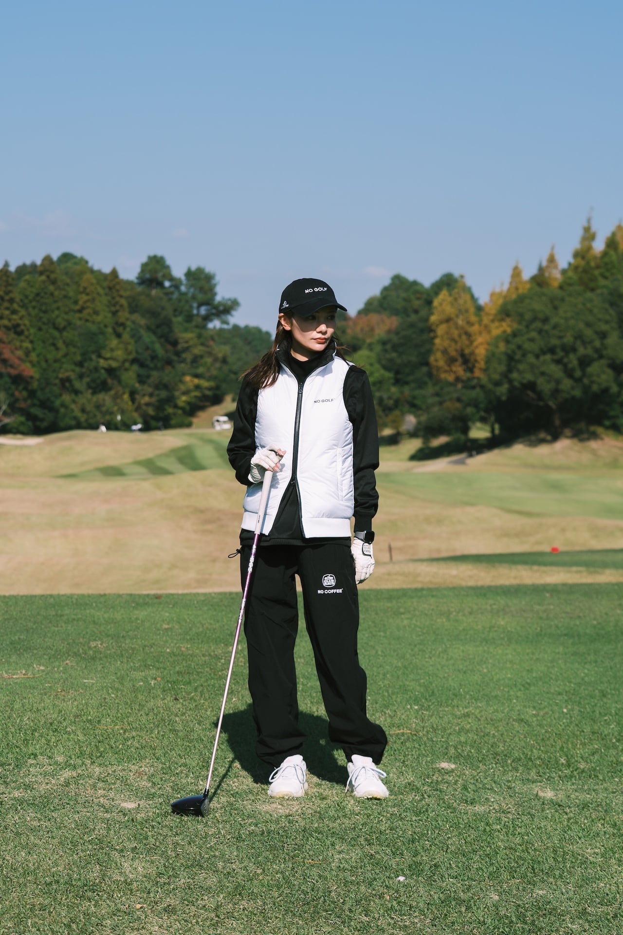 NO GOLF PADDED RIVERSIBLE VEST | NO COFFEE