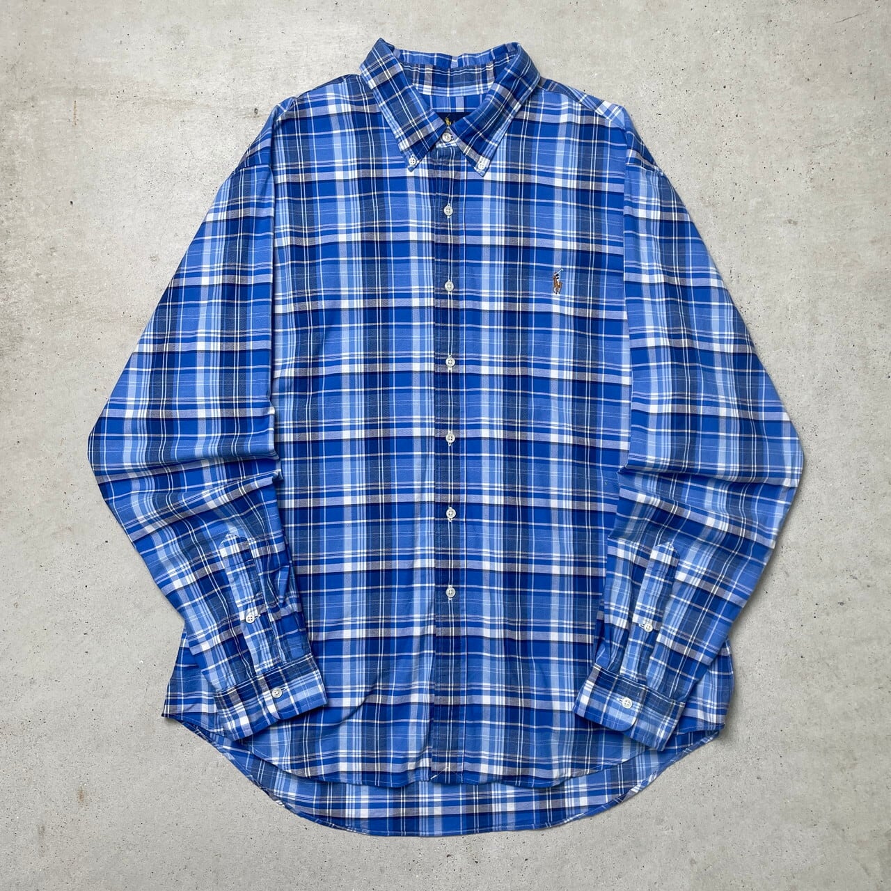 Ralph Lauren ラルフローレン SLIM FIT STRETCH OXFORD チェック柄