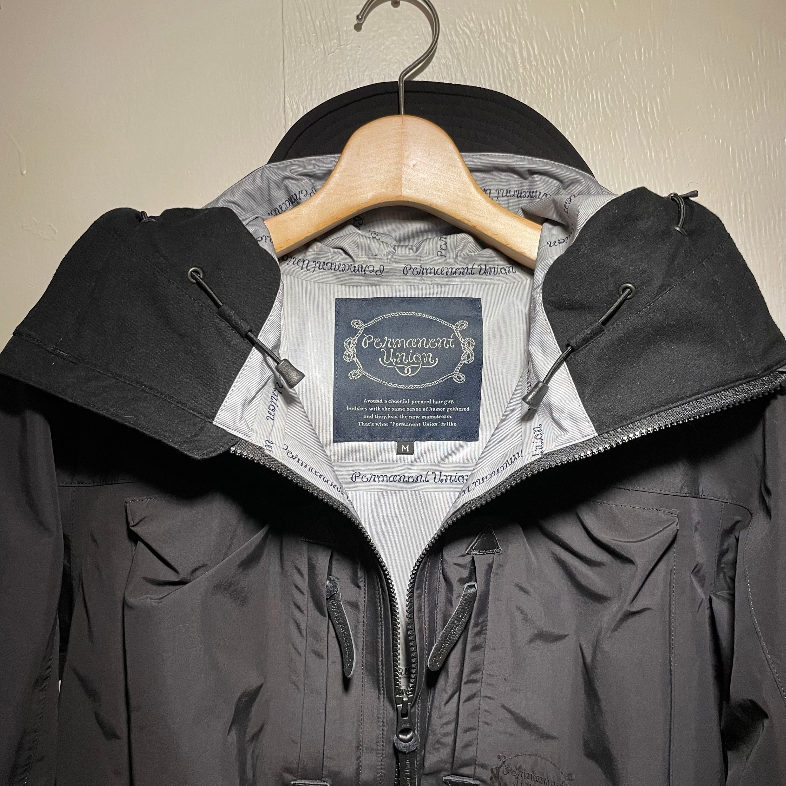 PERMANENT UNION KOVAL JACKET BLACK(パーマネントユニオン コーヴァル