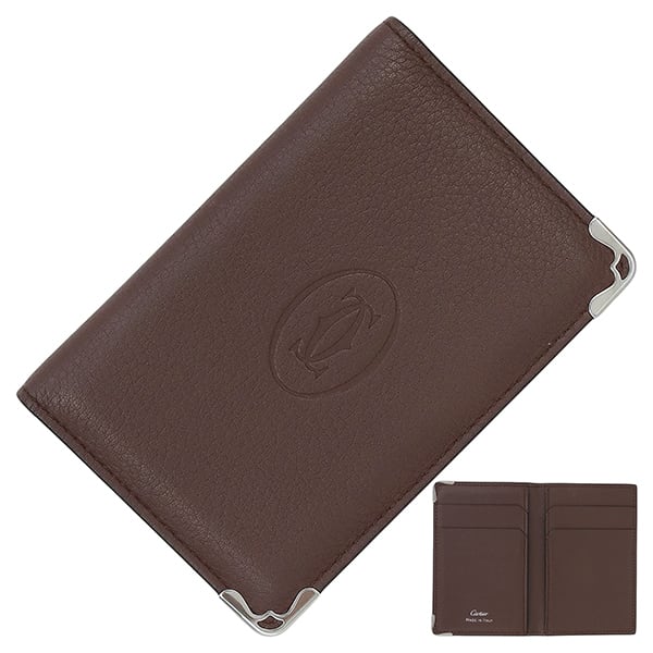 Used CARTIER カルティエ カードケース 二つ折り マスト ドゥ