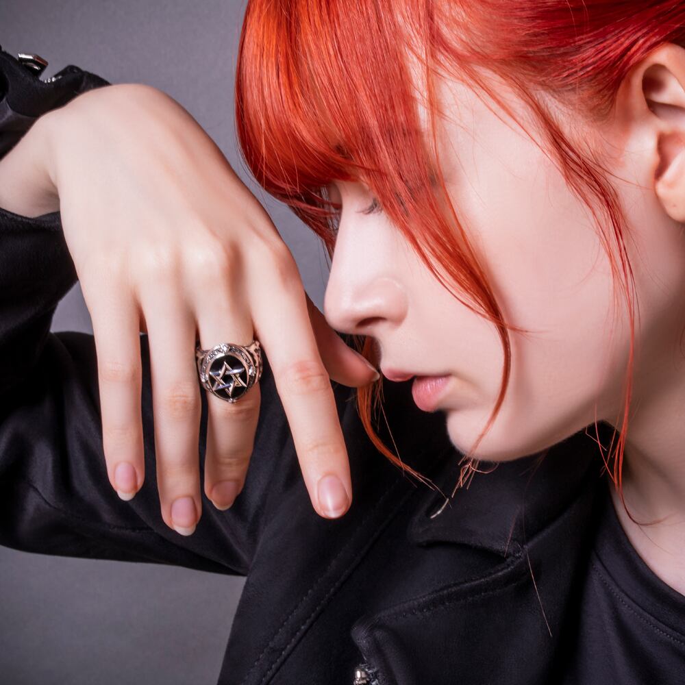 マジックヘキサグラムリング ACR0303 Magic hexagram ring シルバー