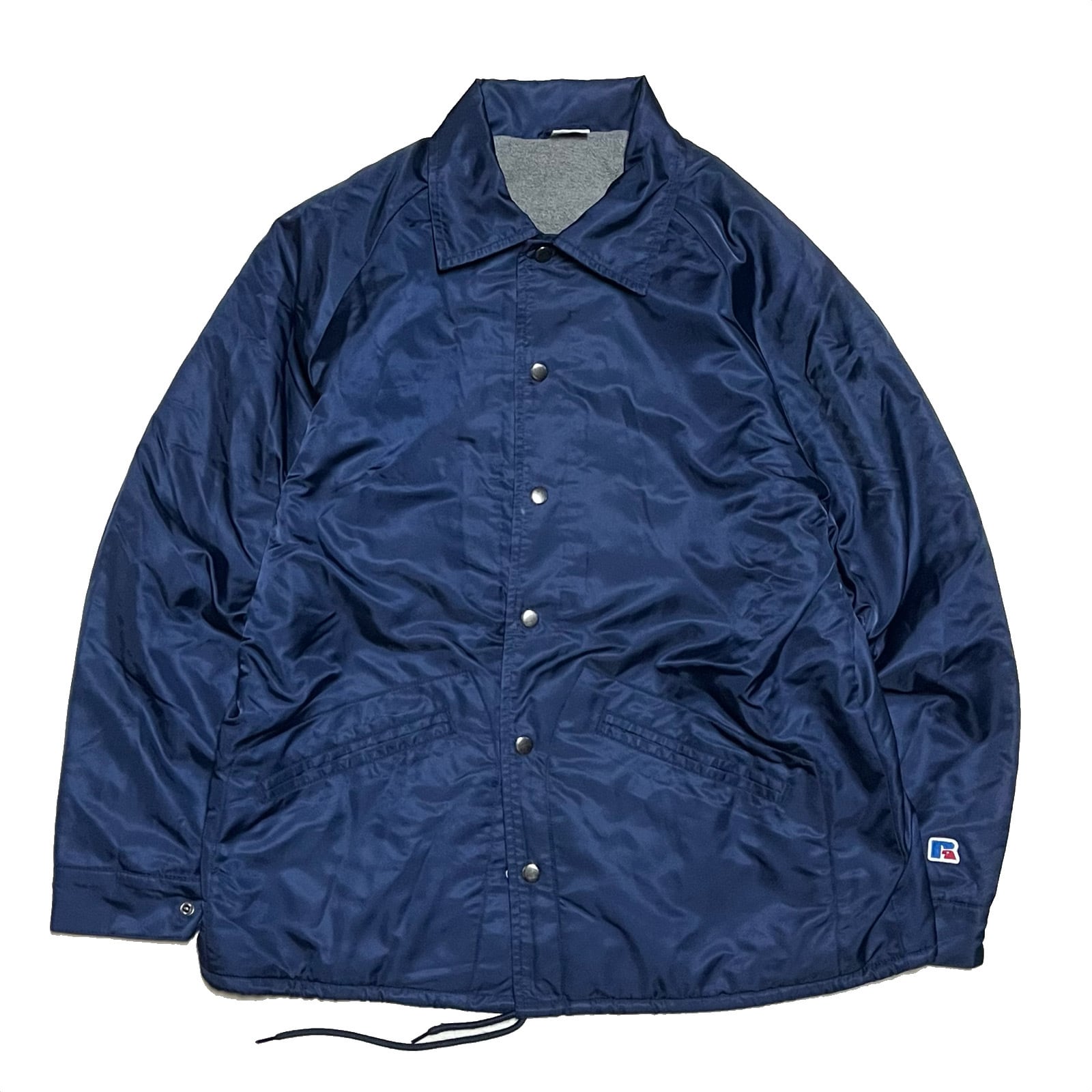 size L】ラッセルアスレチック カレッジロゴ コーチジャケット