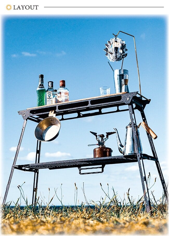NATURETONES】THE MASUDA STAND マスダスタンド(ブラック) | OUTDOOR