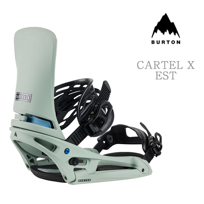 24-25モデル . BURTON .『CARTEL X EST 』. Petrol Green . バートン