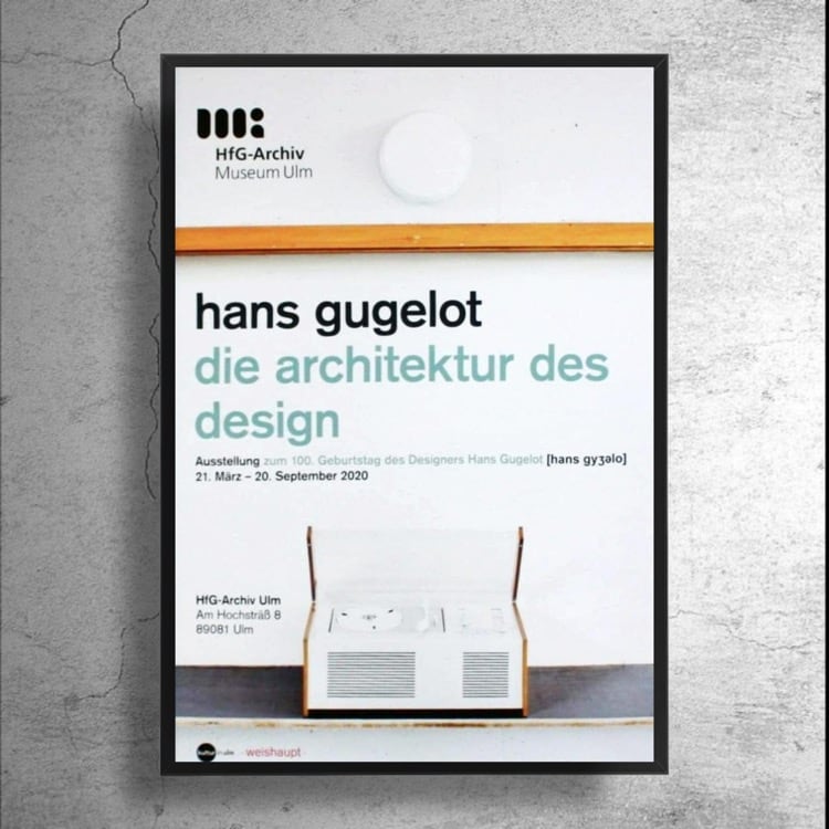 ディーター・ラムス/Dieter Rams | 特殊ポスターショップ SOONER OR LATER