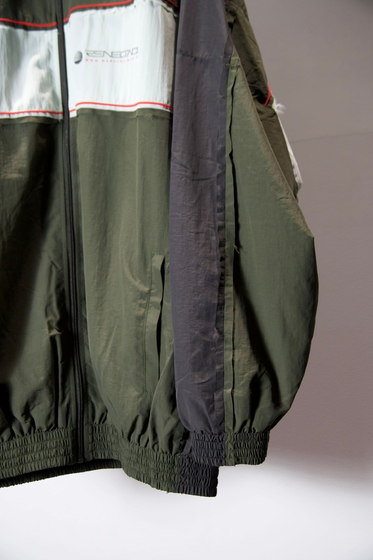 25AW】MARTINE ROSE マーティンローズ / LAYRED TRACK JACKET
