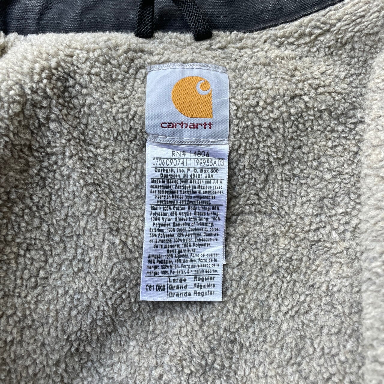 00年代 Carhartt カーハート ダック地 リッジコート ワークジャケット