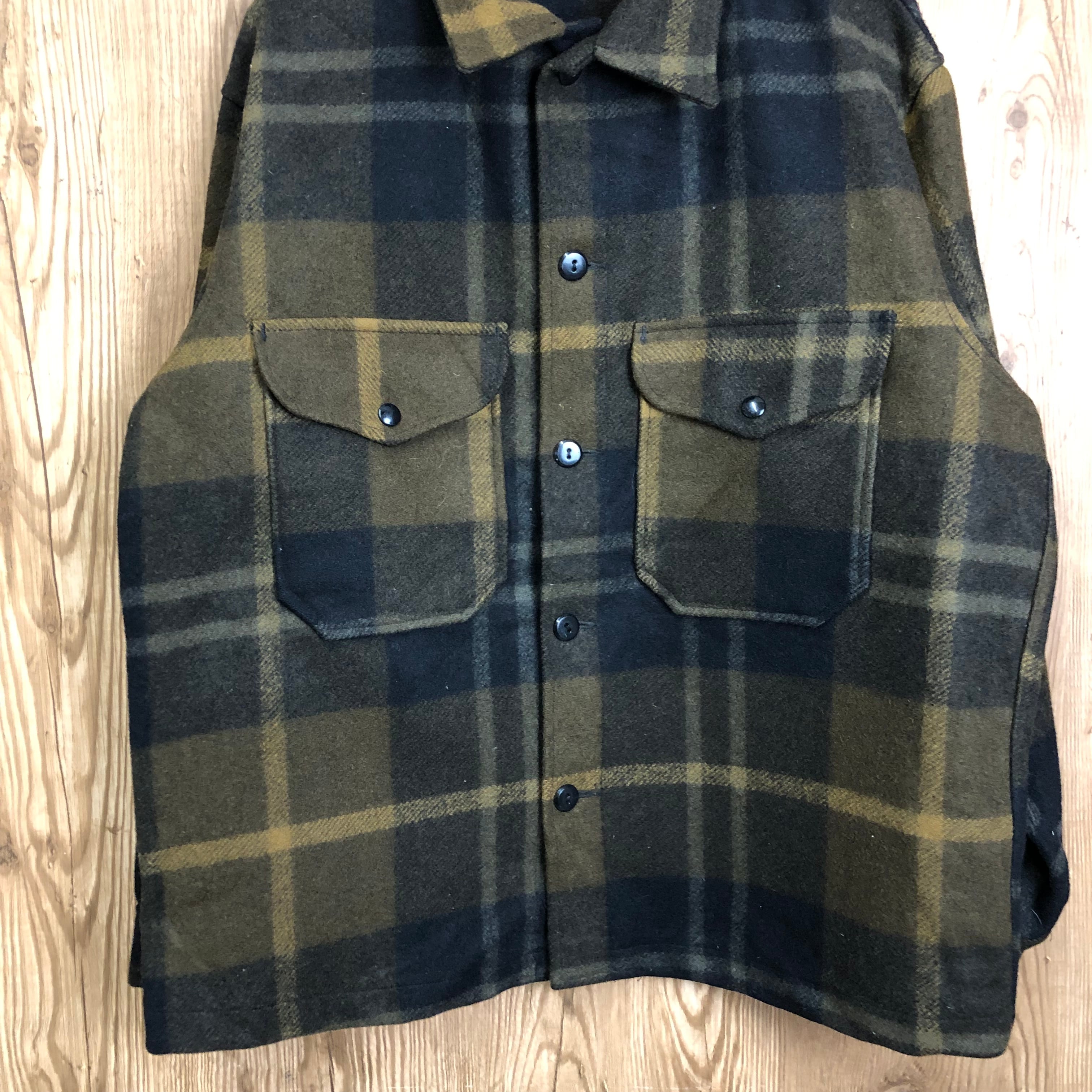 60s PENDLETON ペンドルトン ウール シャツジャケット サイズ メンズ L
