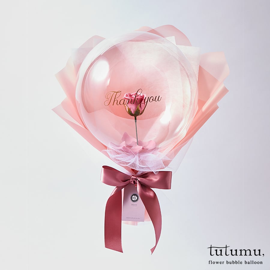 tutumu フラワーバブルバルーン｜大阪発 想いを包むお届けバルーンギフト