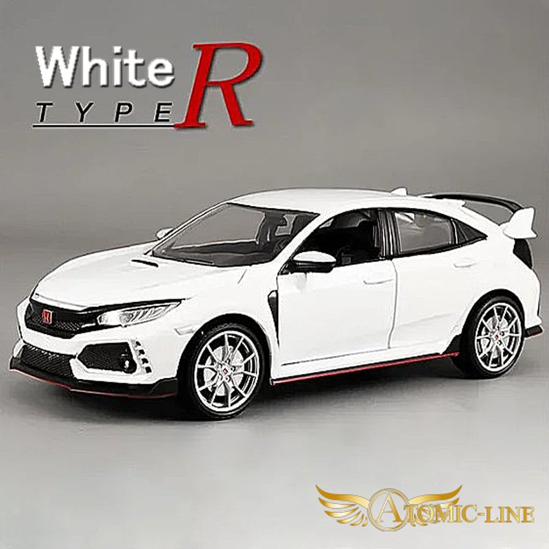 HONDA シビック TYPE-R ミニカー 1/24 全3色 ライト点灯 エンジン