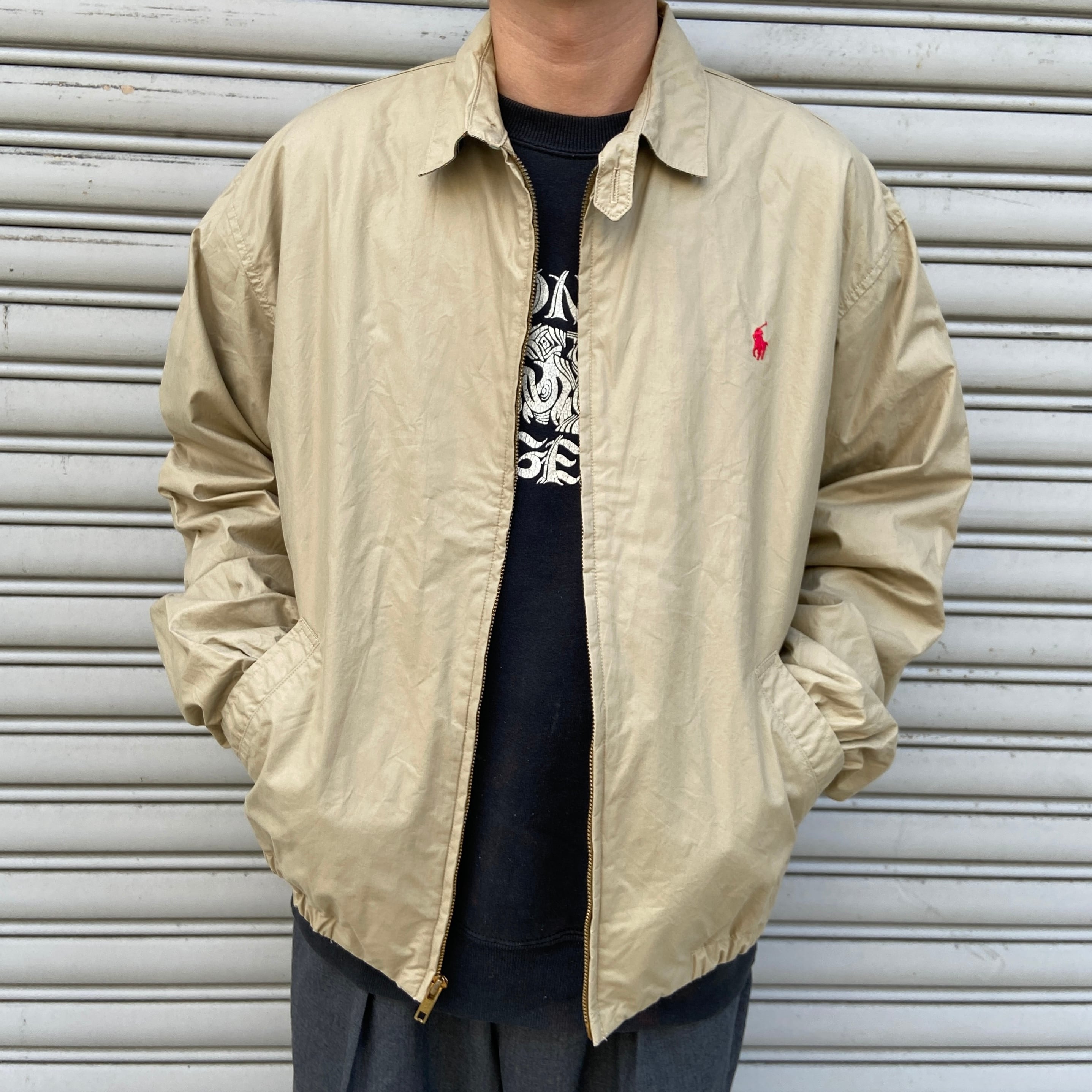 80s USA製 ralph Lauren スウィングトップジャケット M | 古着屋 Uan