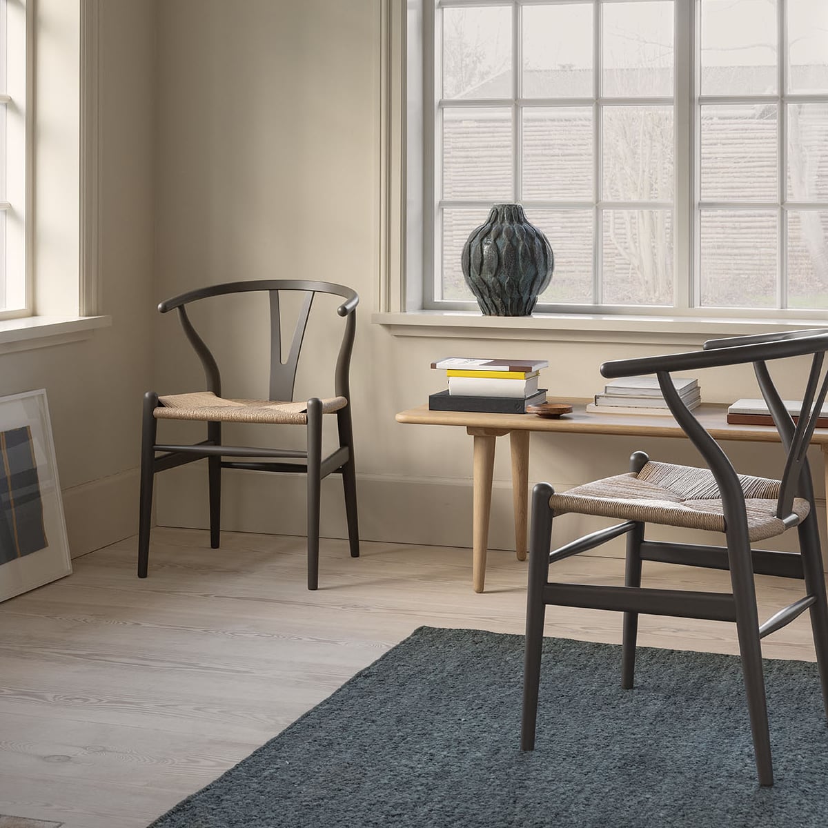 CH24_Yチェア／SLATE】ILSE CRAWFORD／CARL HANSEN & SON／ダイニング