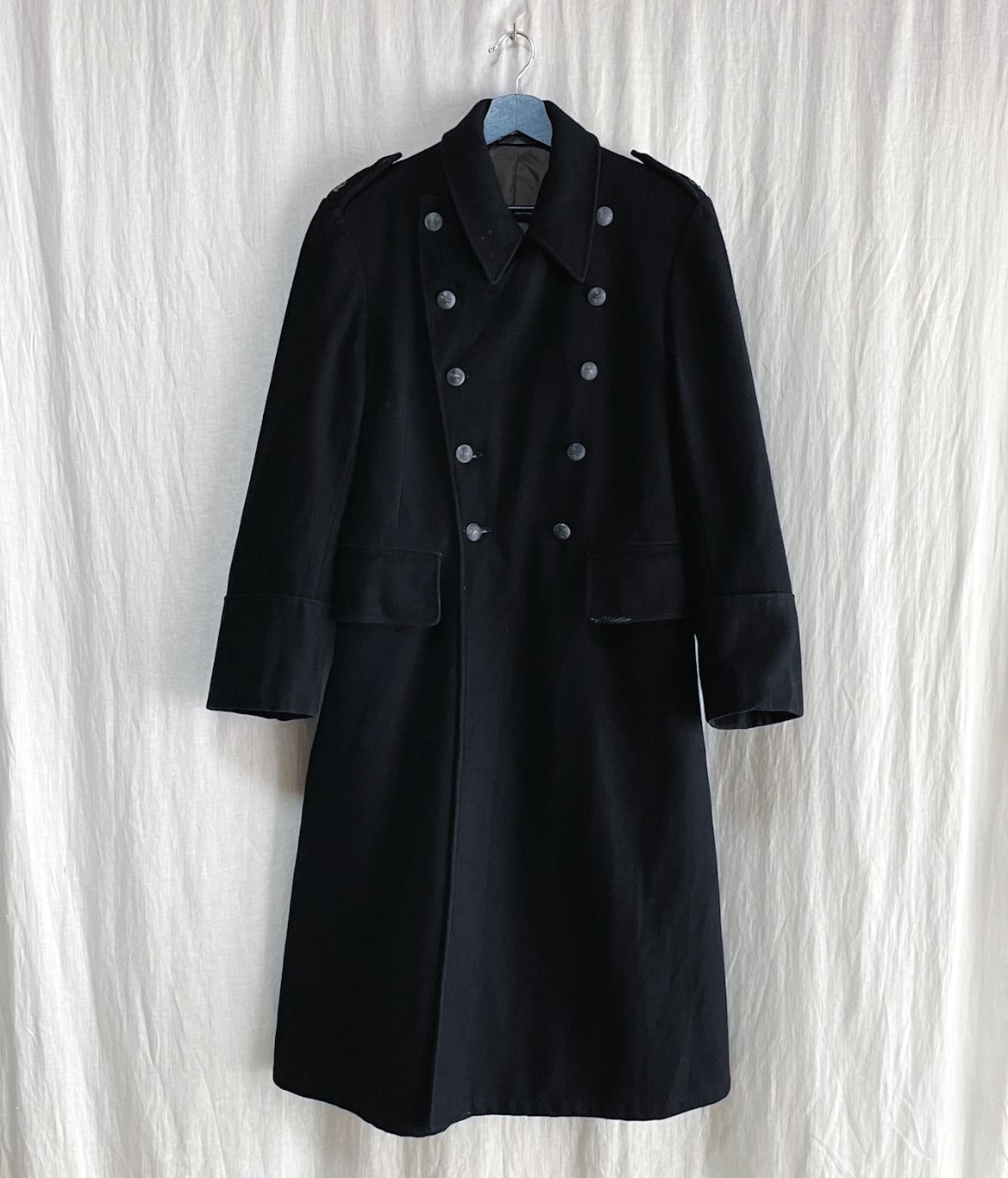 貴重 50s スウェーデン軍 ダブルブレスト ウールコート 92 オフィサー