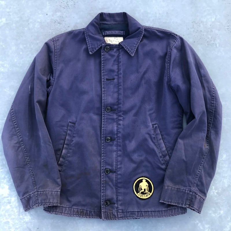 60's U.S.NAVY ユーティリティージャケット DSA-100-2914 ネイビー