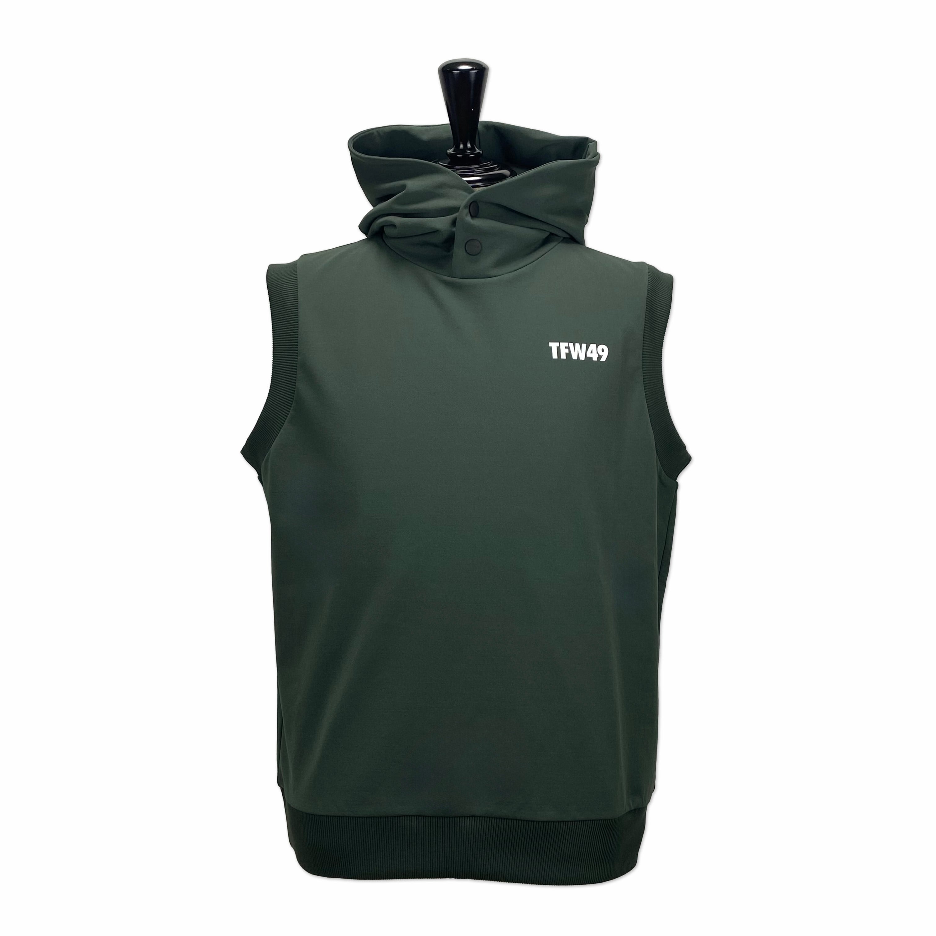 TFW49】《UNISEX》CARDBOAD MATELIAL STAND FULL ZIP（WHITE） | Sandy