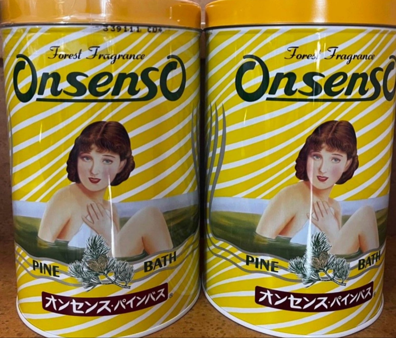 オンセンスパインバス2.1Kg×4缶 50g15袋 【公式通販】