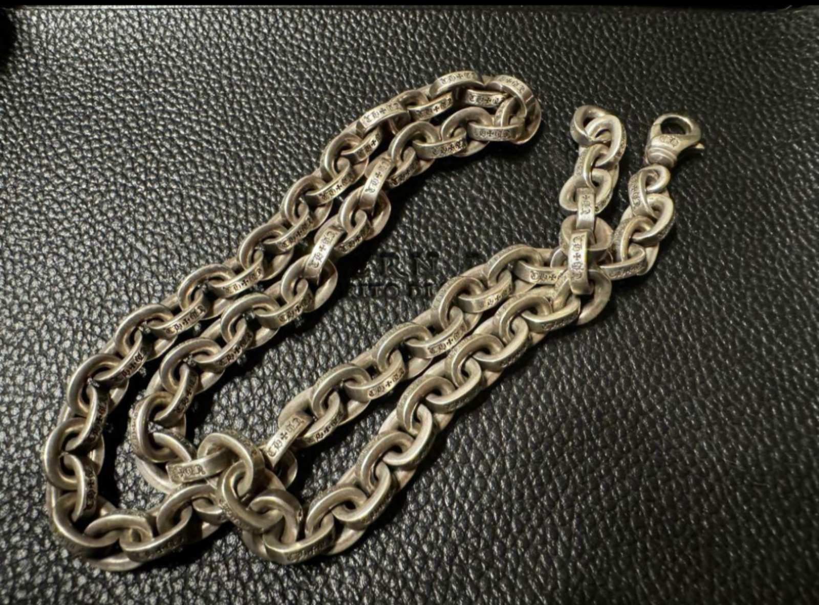 CHROME HEARTS クロムハーツ ペーパーチェーンラージ 20インチ