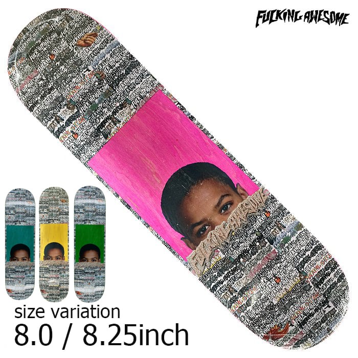 Fucking Awesome Sean Pablo Logo Class Photo 8.25 8.5 inch デッキ