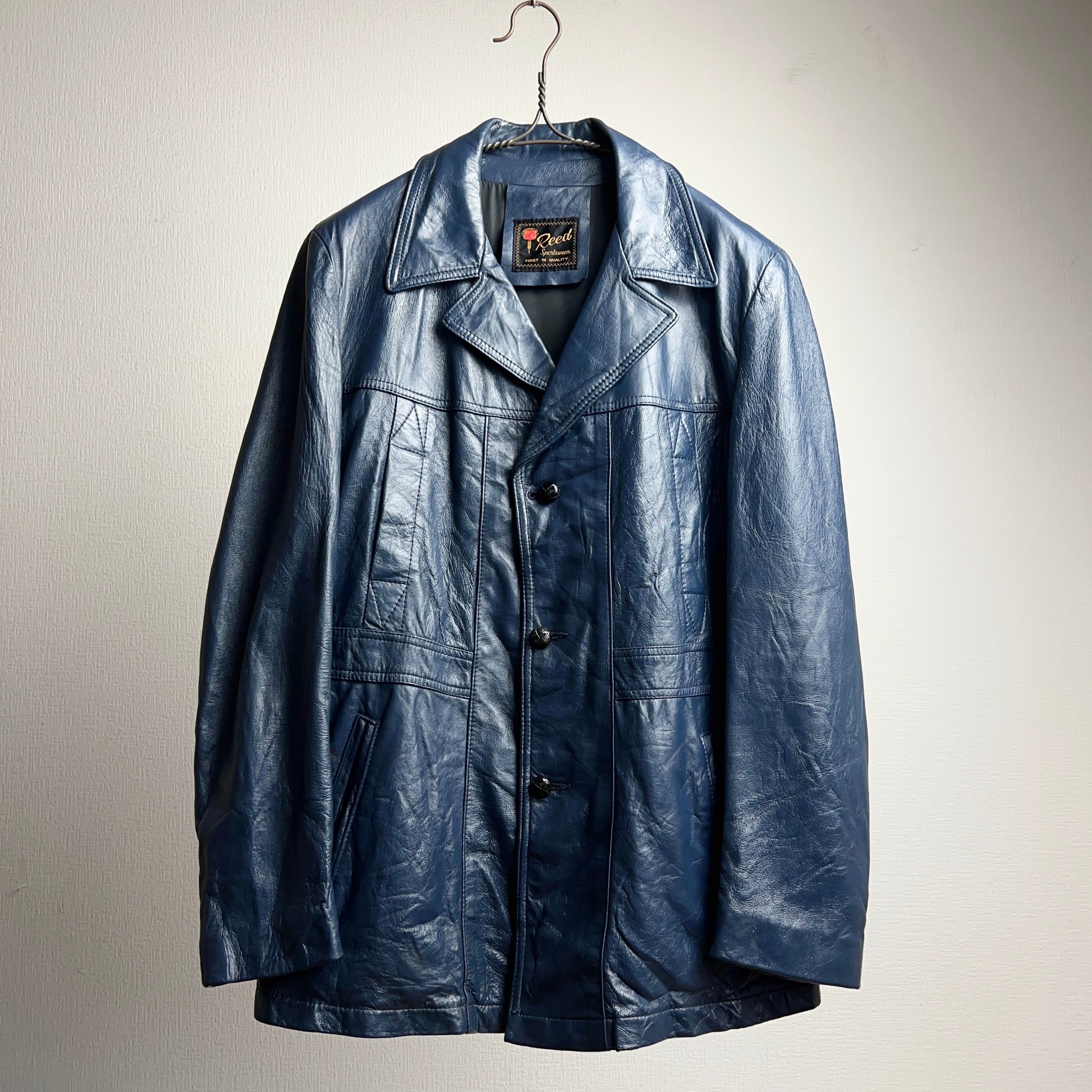 1970's~ Reed Sportswear Leather Jacket【1125A06】【送料無料
