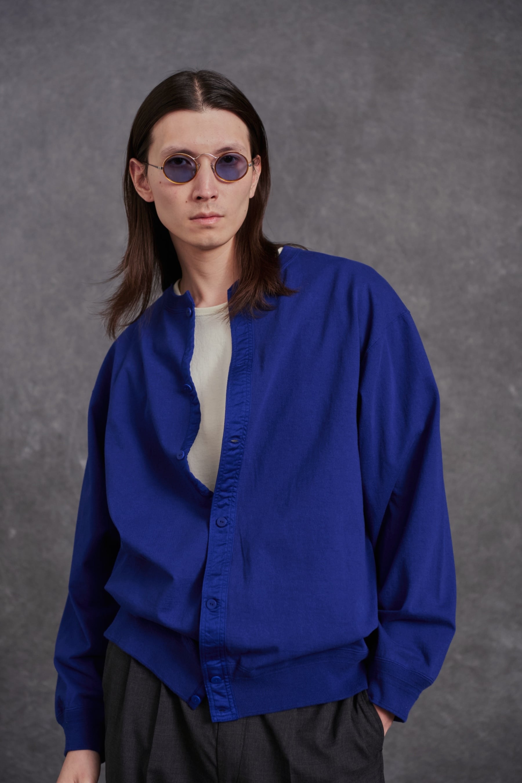 OLD JOE / OPEN FRONT TUBE CARDY | GANKO