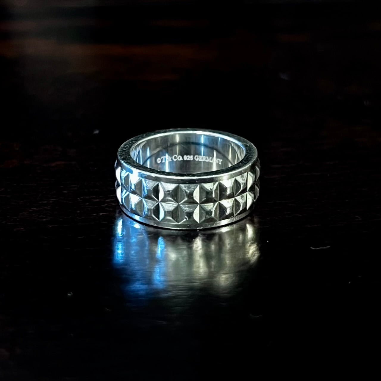 OLD TIFFANY & CO. Studs Ring Sterling Silver | オールド