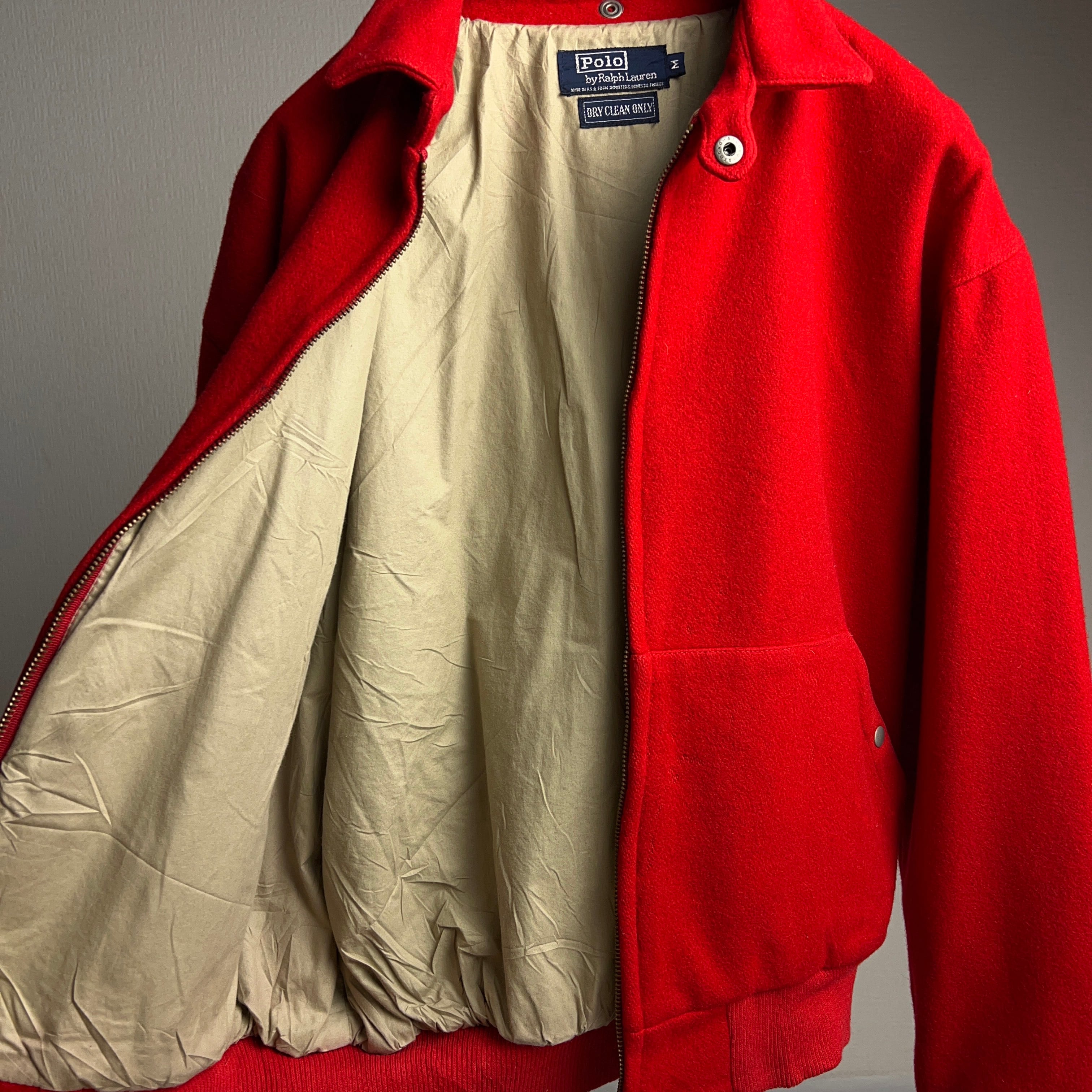 90's POLO Ralph Lauren Wool Swing Top Jacket 90年代 ポロラルフ