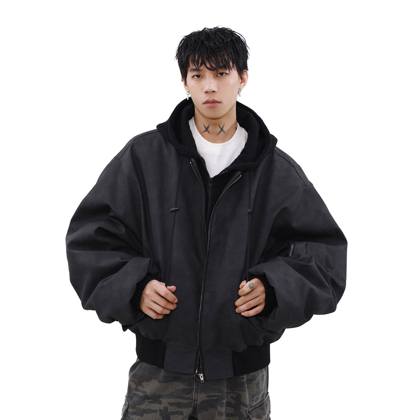 暖かさUP】レザー中綿ジャケット T1323 | wshot