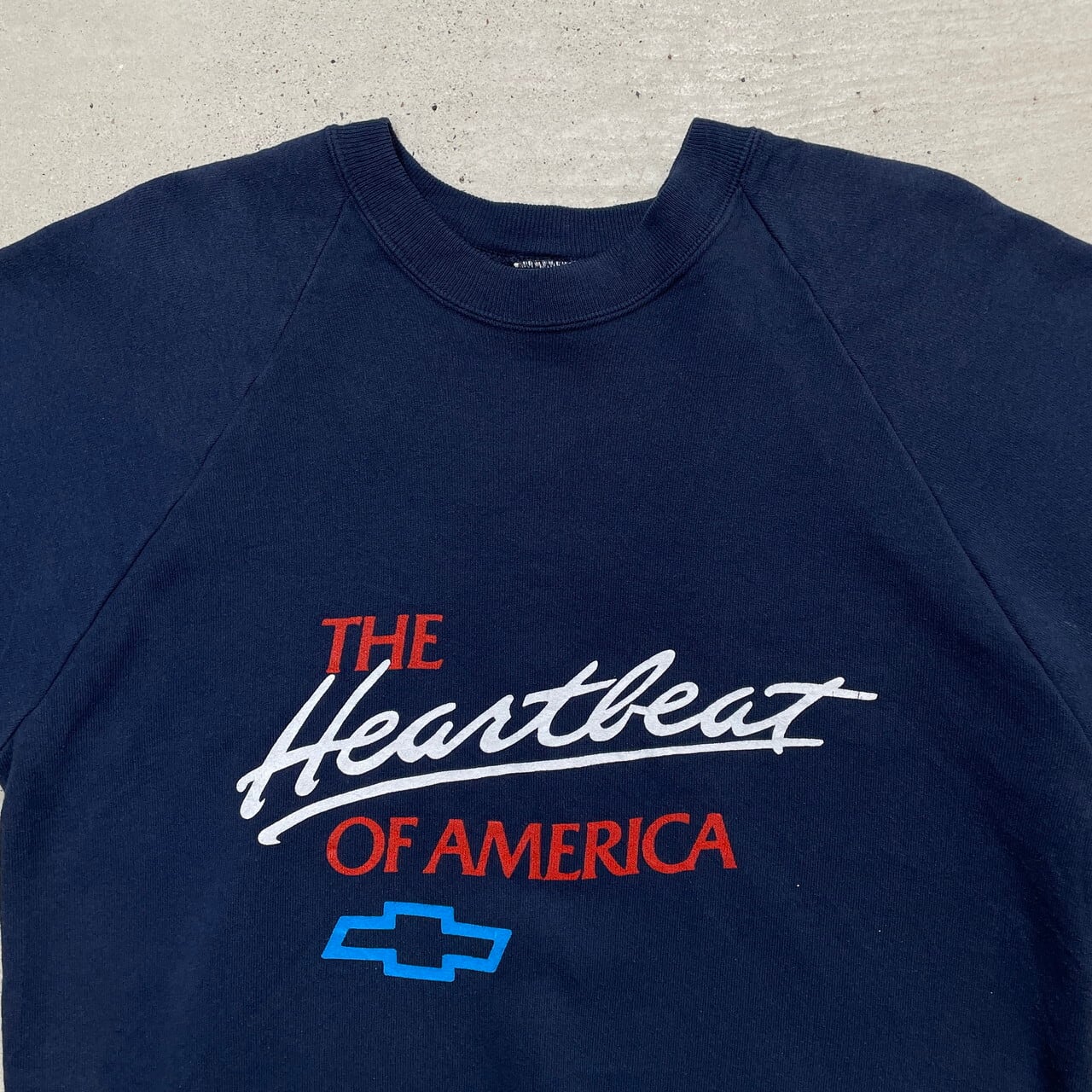80年代 CHEVROLET シボレー THE Heartbeat OF AMERICA ラグラン