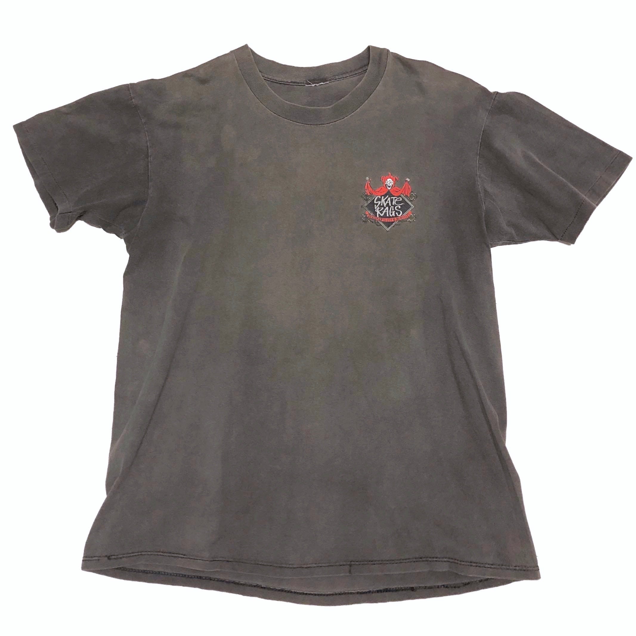 90s SKATE RAGS スケートラグス Tシャツ 【XL】オールドスケート