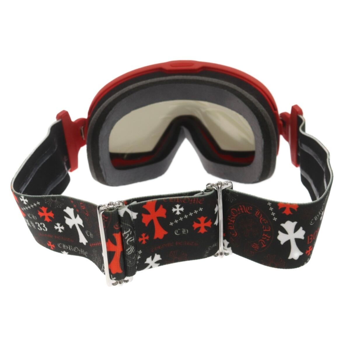 CHROME HEARTS クロムハーツ SKI GOGGLES SILVER M0RNING STZ スキー