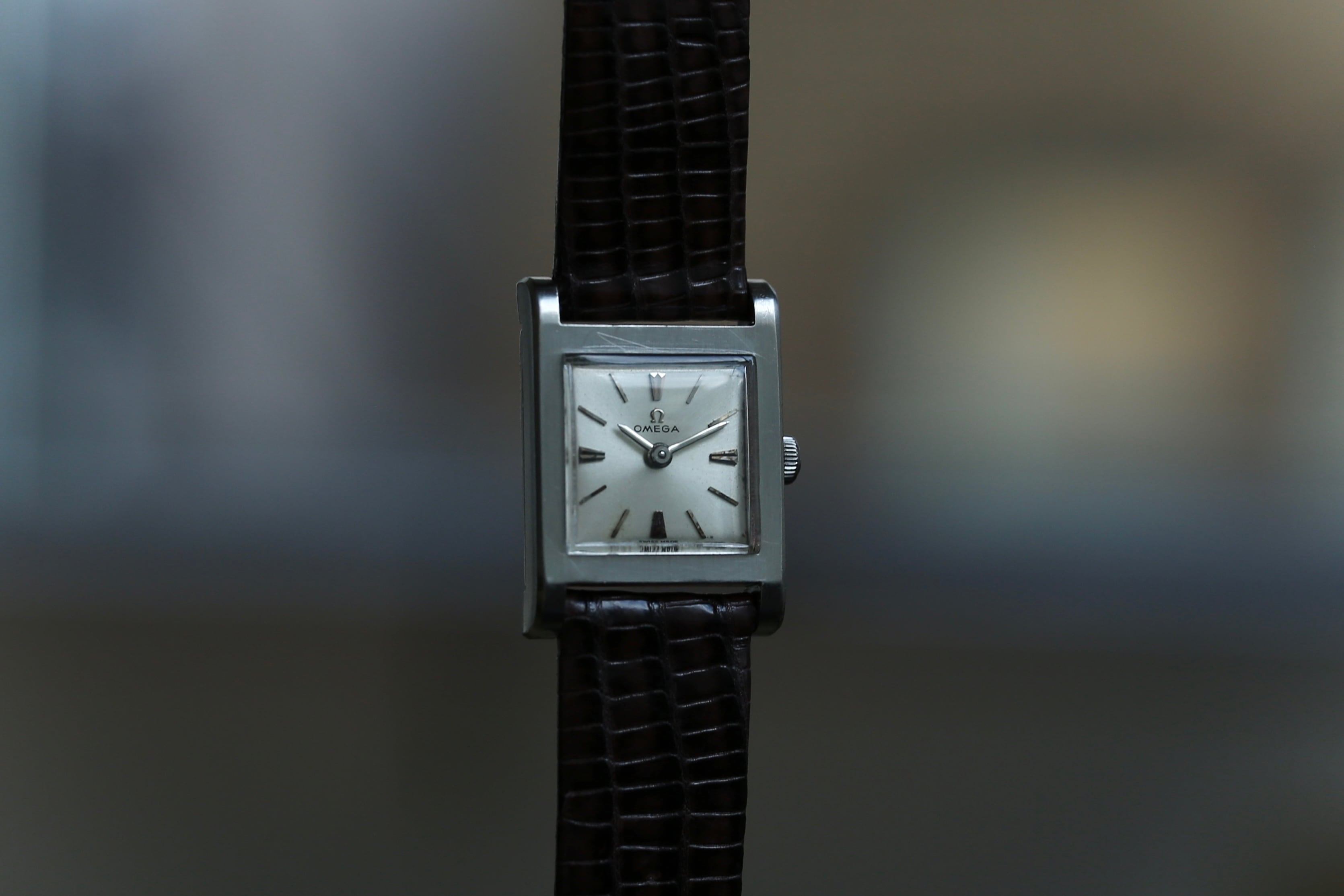 OMEGA 】1963年製 オメガ デビル H型レクタンギュラー レディース OH