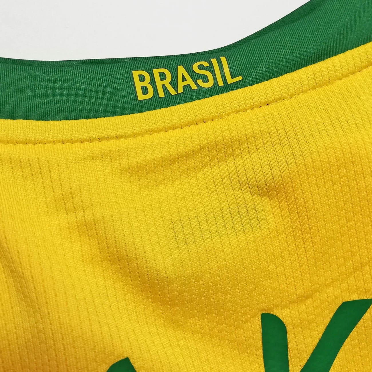 マーク違い] ブラジル代表 2008 Nike ホーム半袖 ユニフォーム #10