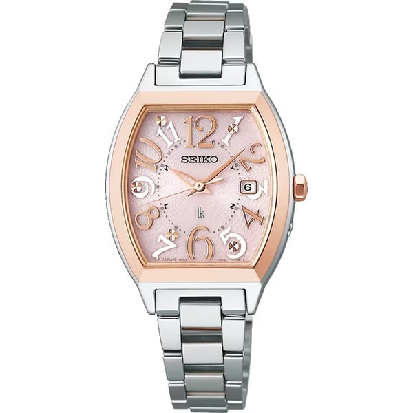 SEIKO セイコー LUKIA ルキア SSVW214 ソーラー電波 ピンク色文字盤