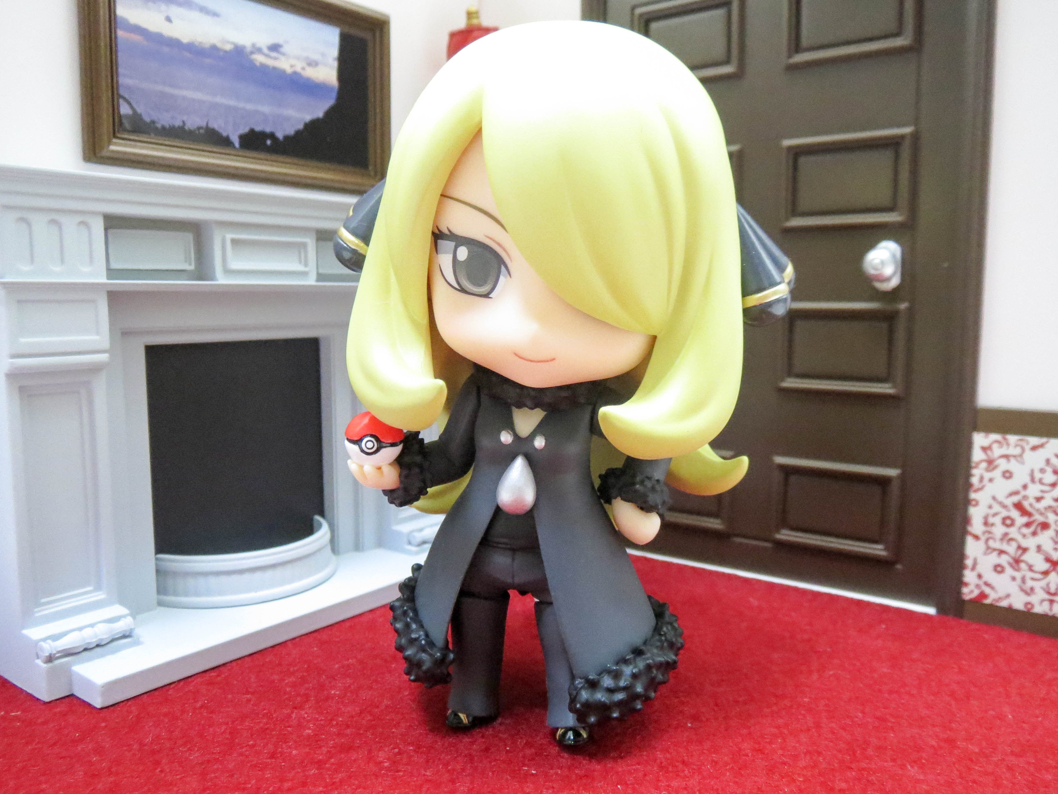 シロナ フィギュア 507 ガブリアス ねんどろいど 507】 シロナ 小物