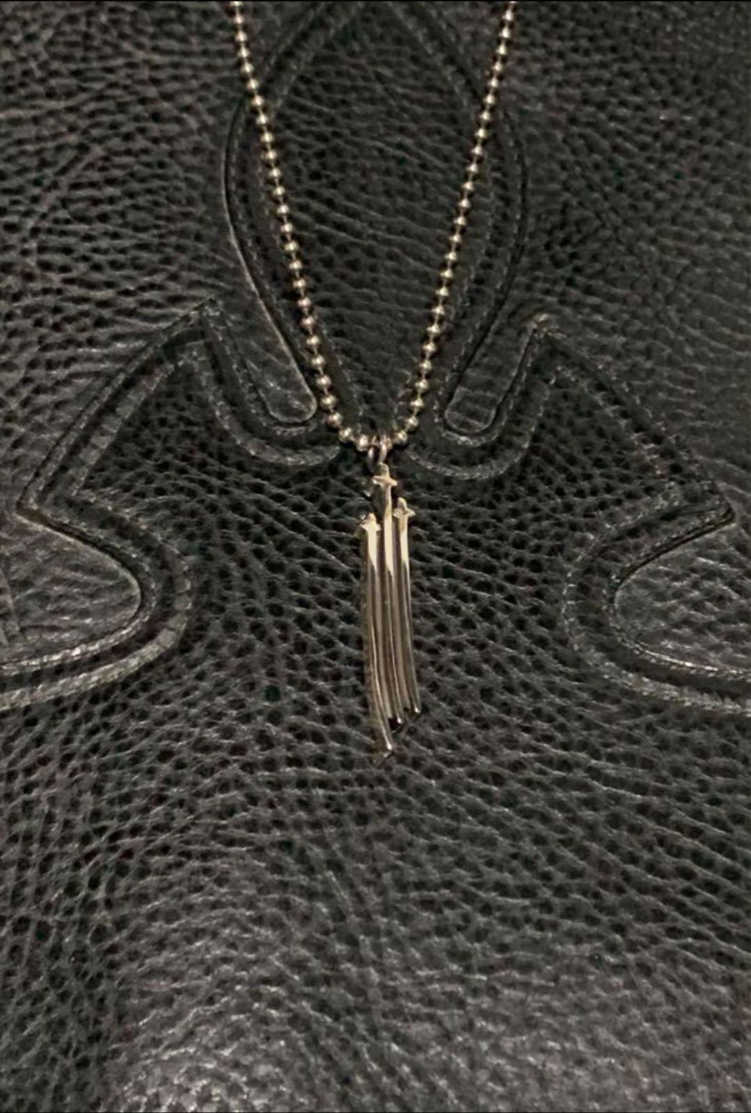 CHROME HEARTS クロムハーツ RS 3クロスチャーム ペンダント