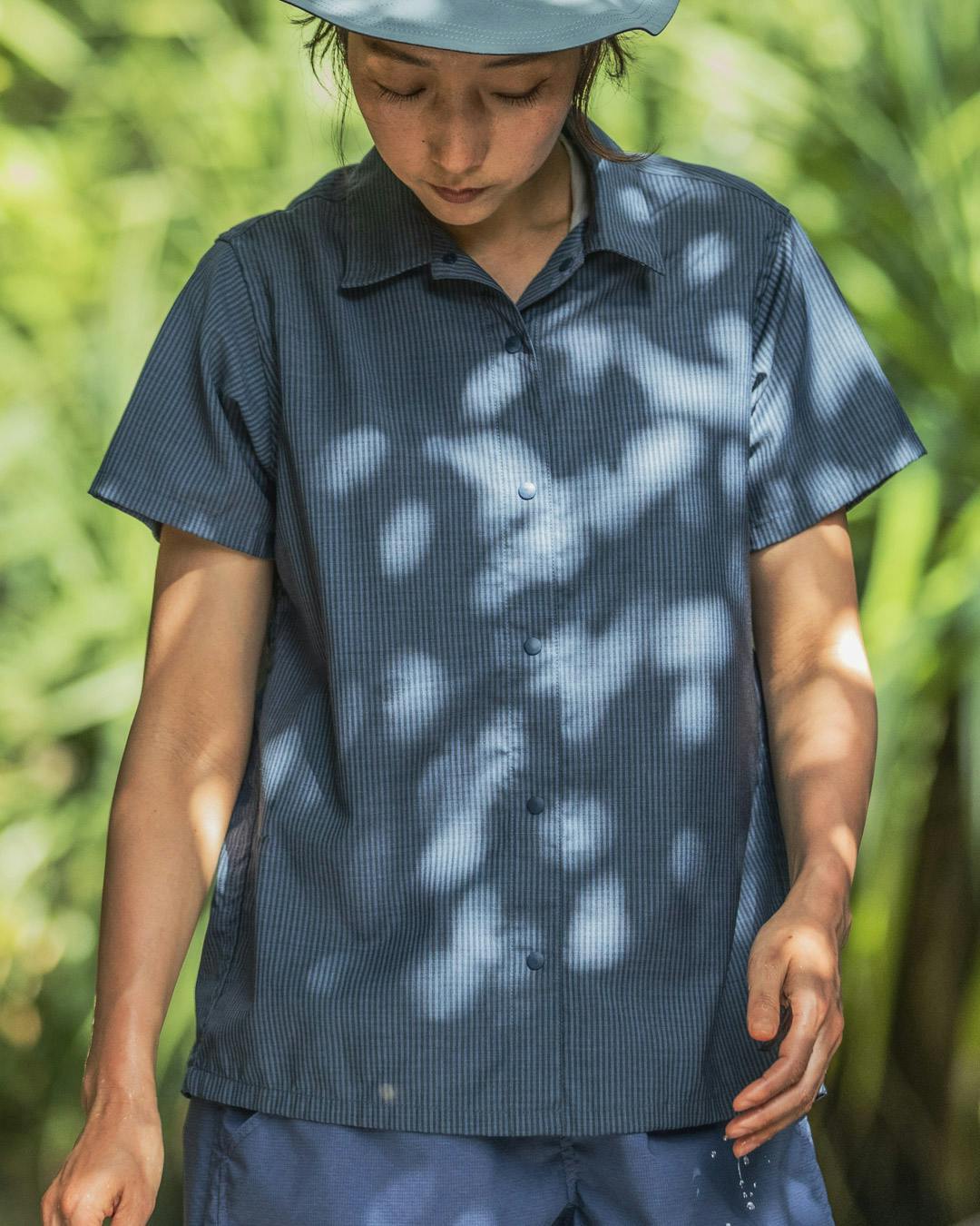山と道 / MERINO SHORT SLEEVE SHIRT（MEN） | st. valley house